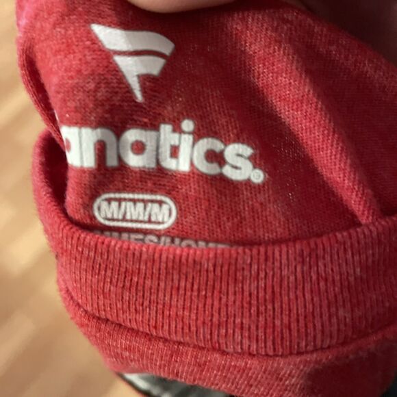 San Francisco 49ers Shirt Size Medium Red Vintage Graphic Logo NFL - Picture 7 of 7